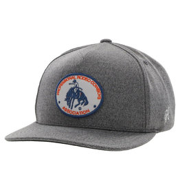 Hooey Hooey PRCA Bucking Horse Patch 2235T Grey Cap