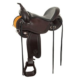 Circle Y South Mountain Flex 2 17” Seat, Wide Tree 1683-1701-05 Trail Saddle