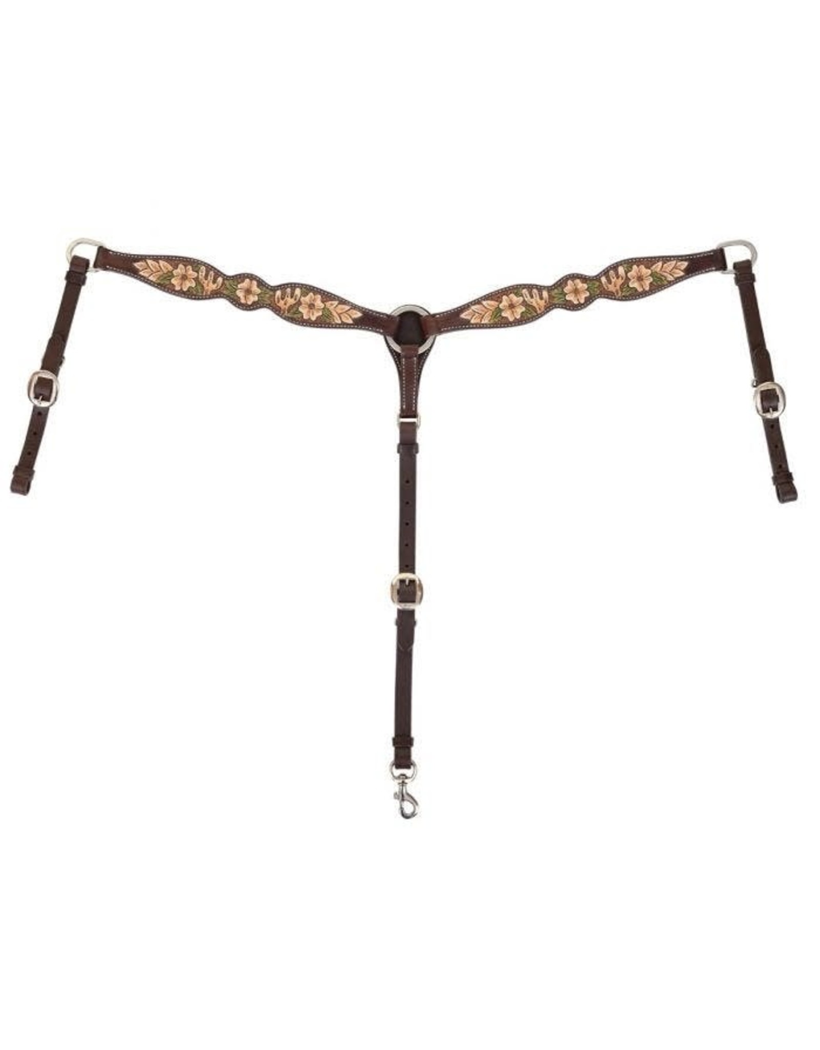 Circle Y Dogwood Desert 1020-21-SV Breast Collar