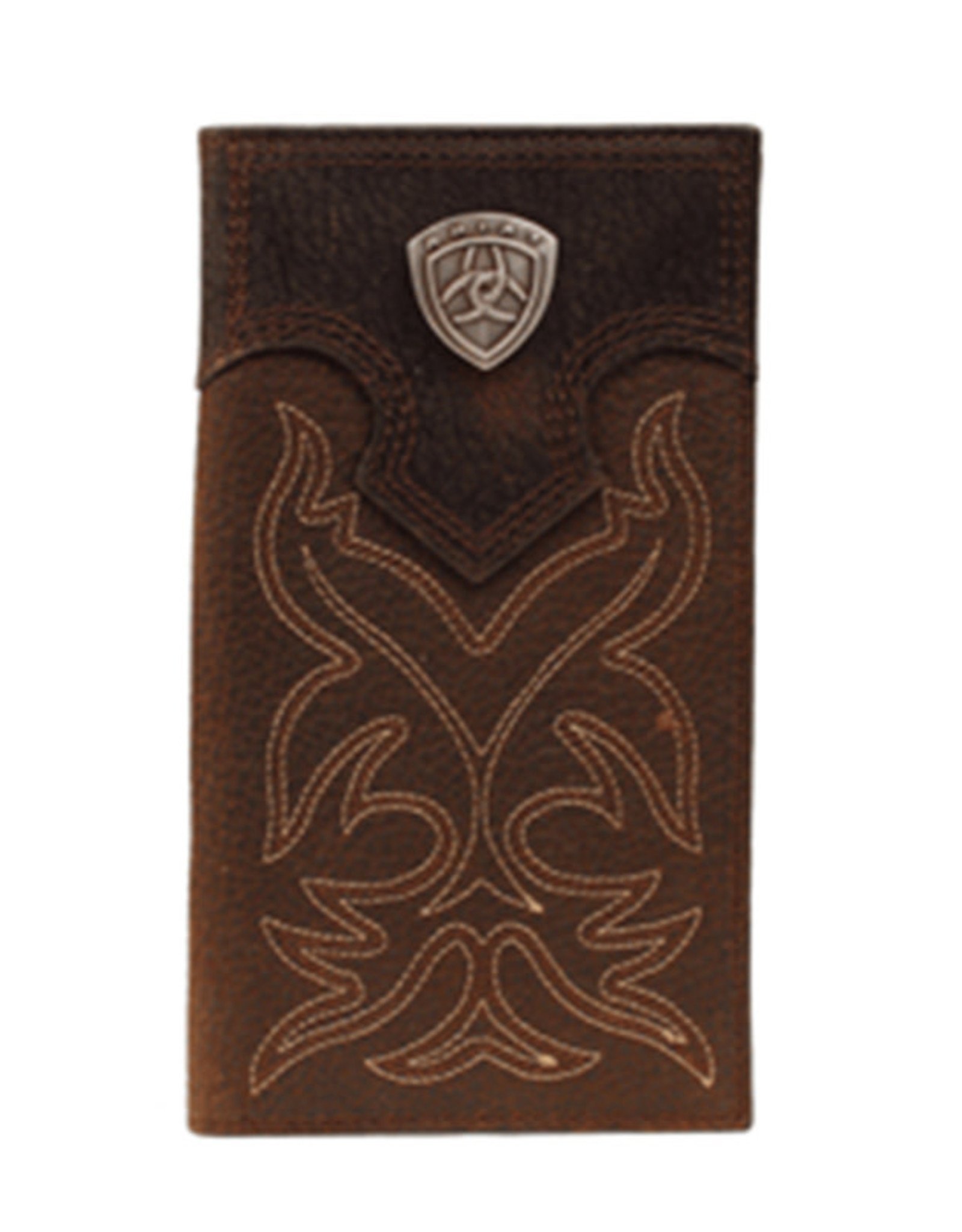 Ariat Ariat Saddle Stitched Mahogany A3510802 Rodeo Wallet