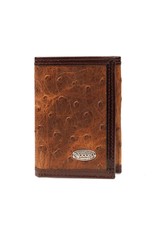 Nocona Nocona Ostrich Trifold Wallet N5487802