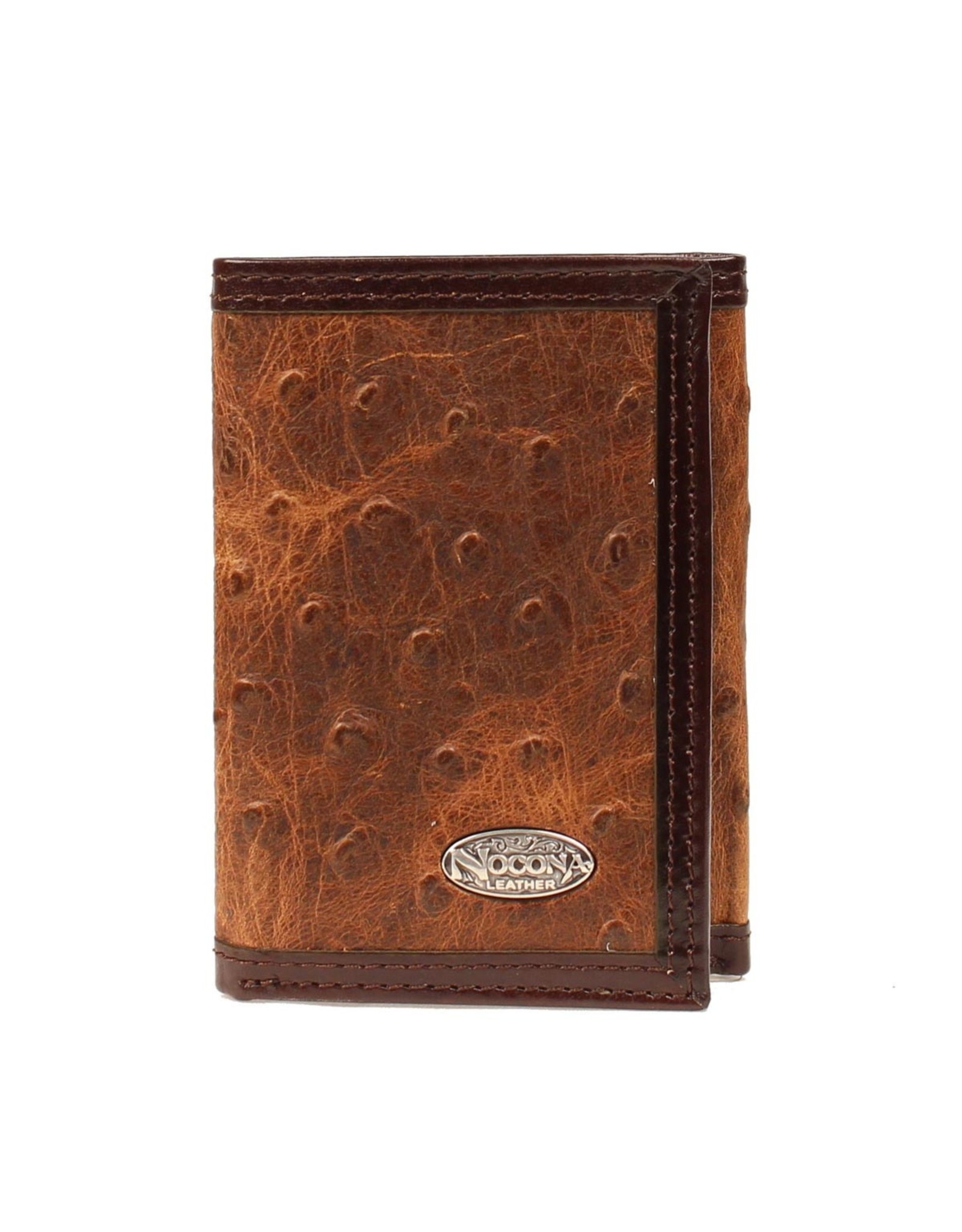 Nocona Nocona Ostrich Trifold Wallet N5487802