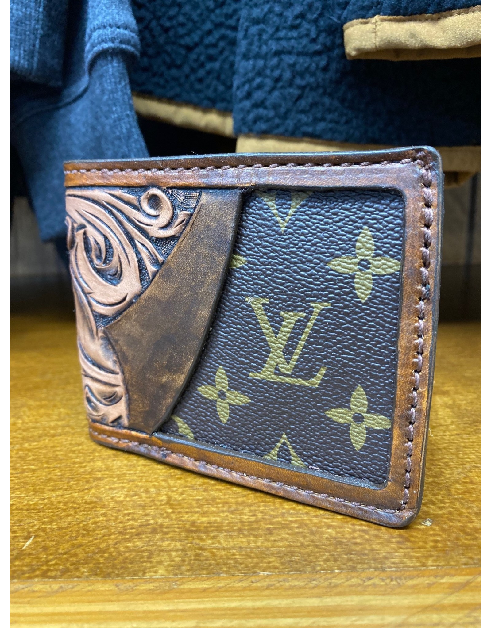 Chase Combs Leather Inspired Bifold Wallet