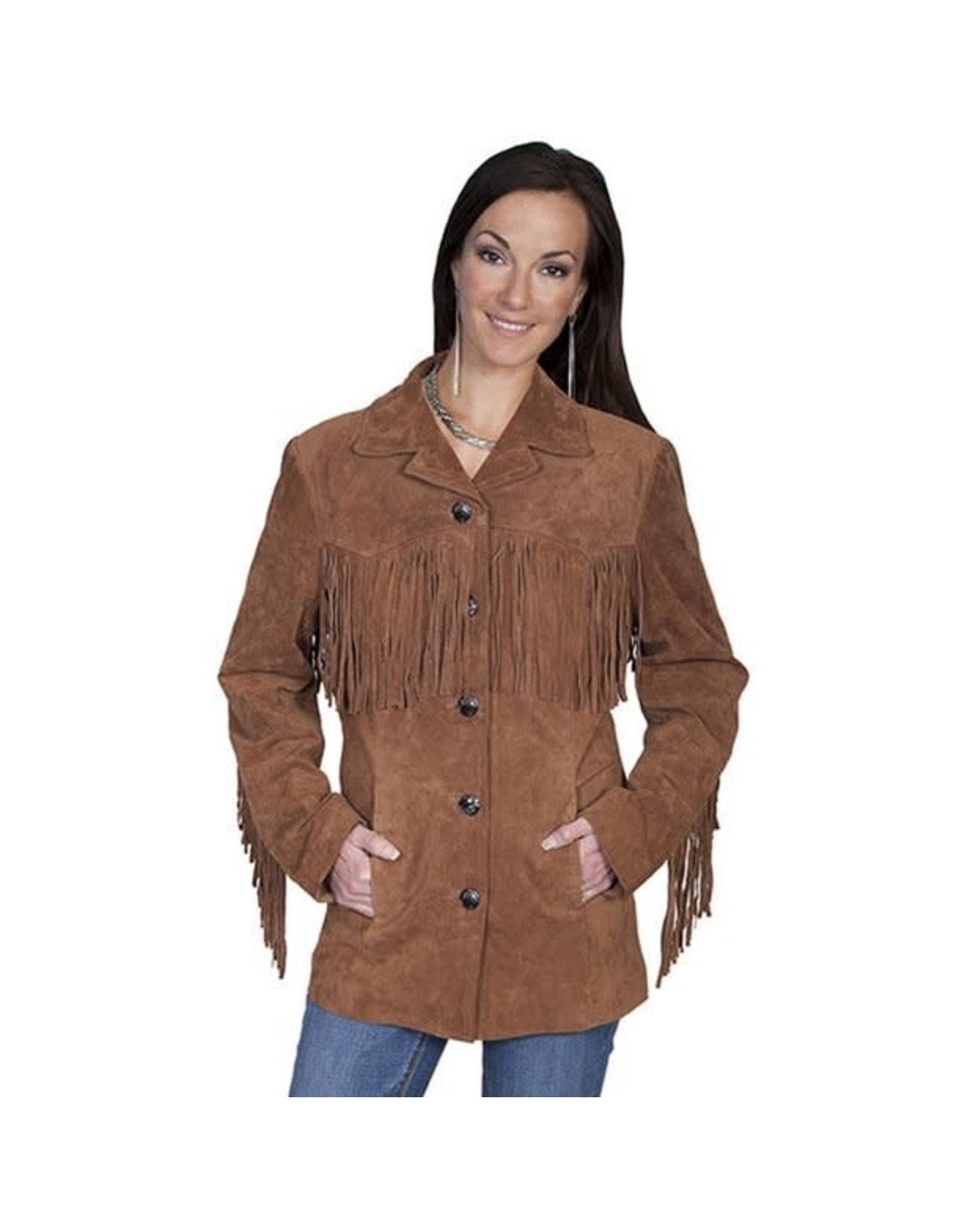 scully Scully Ladies Fringe Jacket L74