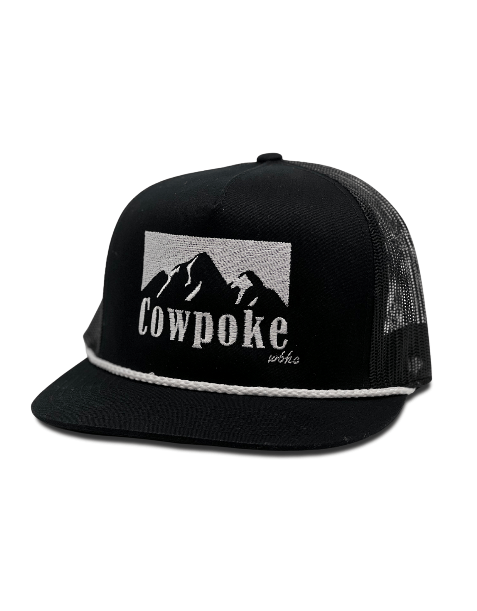 Whiskey Bent Hat Co. Whiskey Bent Hat Co. Cowboy Killer 2.0 Black Trucker Cap