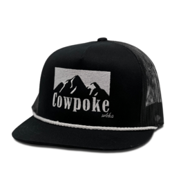 Whiskey Bent Hat Co. Whiskey Bent Hat Co. Cowboy Killer 2.0 Black Trucker Cap