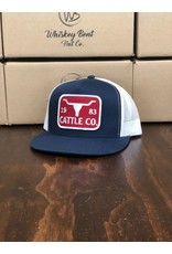Whiskey Bent Hat Co. Chisholm Navy Trucker Cap