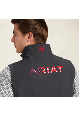 Ariat Ariat Men's Logo 2.0 Charcoal/Americana 10041619  Softshell Vest