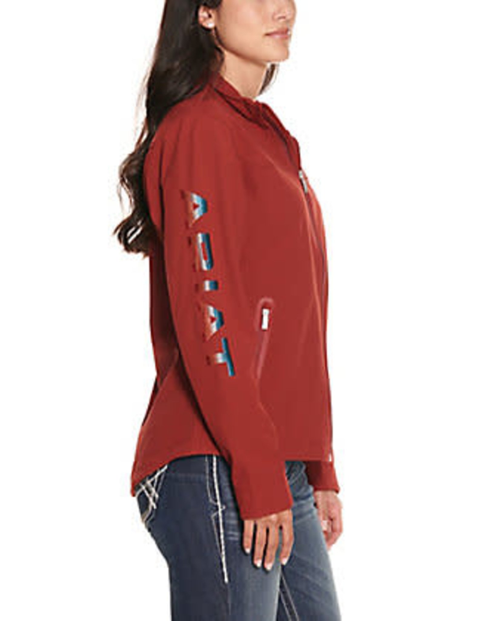 Ariat Ariat Ladies Rouge Red/Celestial Serape 10041280 Team Softshell Jacket