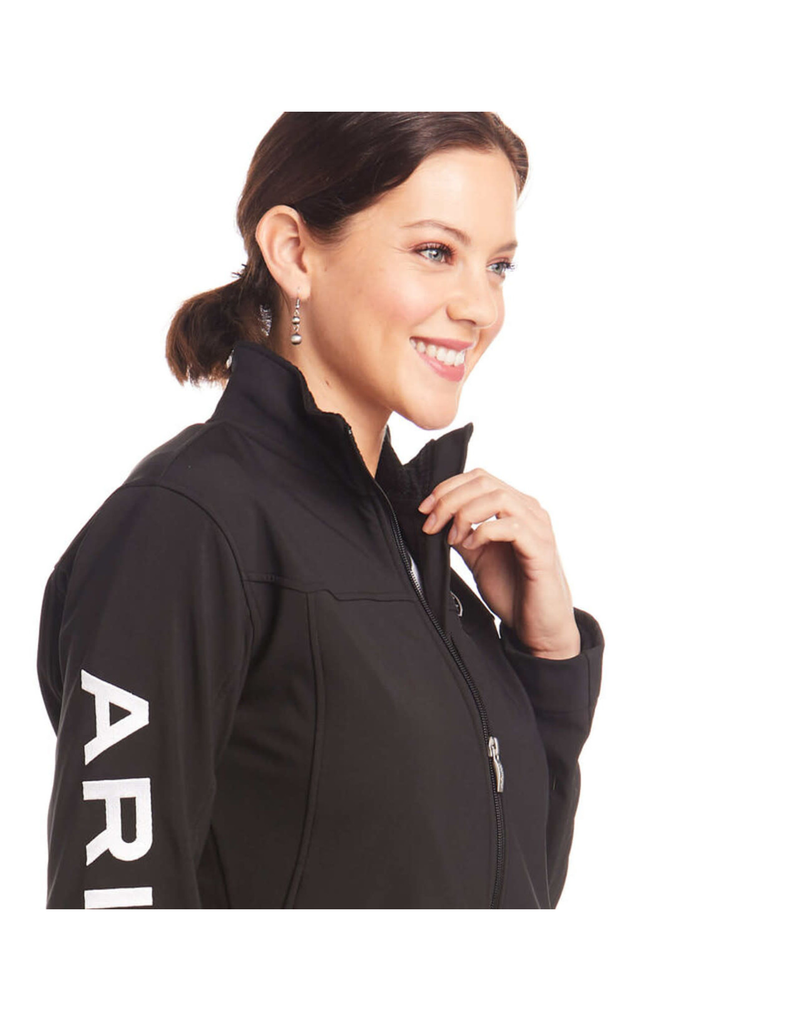 Ariat Ariat Ladies Black Team Softshell Jacket 10019206