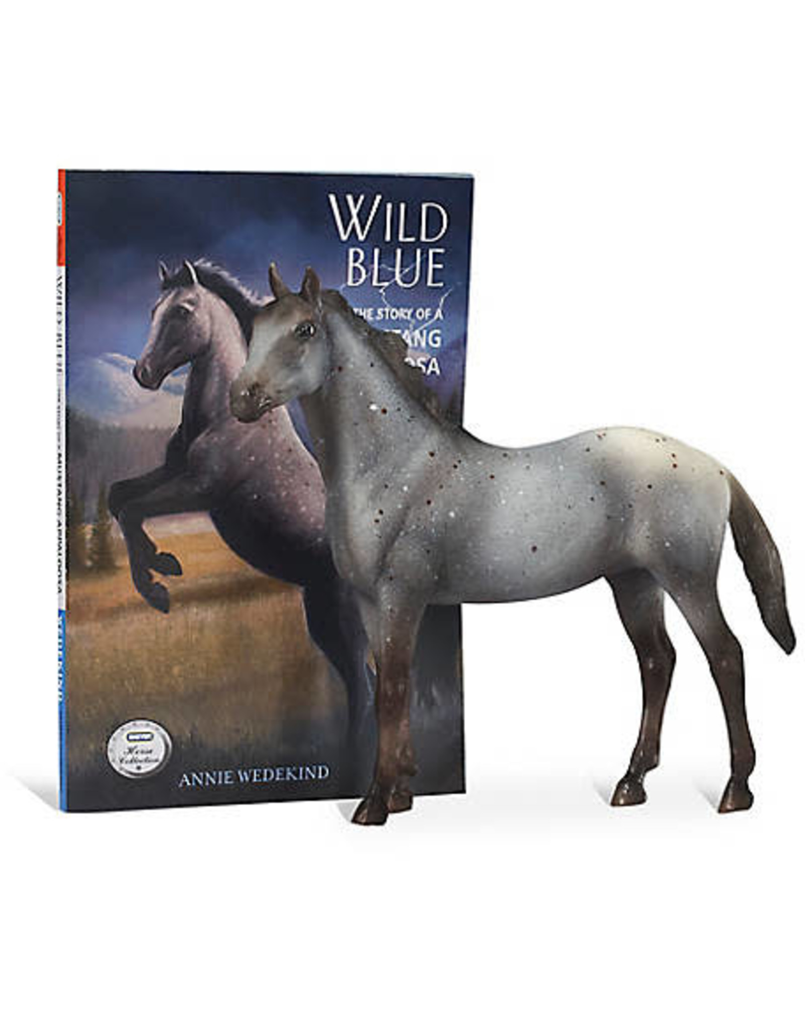 Breyer Breyer Wild Blue Appaloosa Mustang with Book - 6136