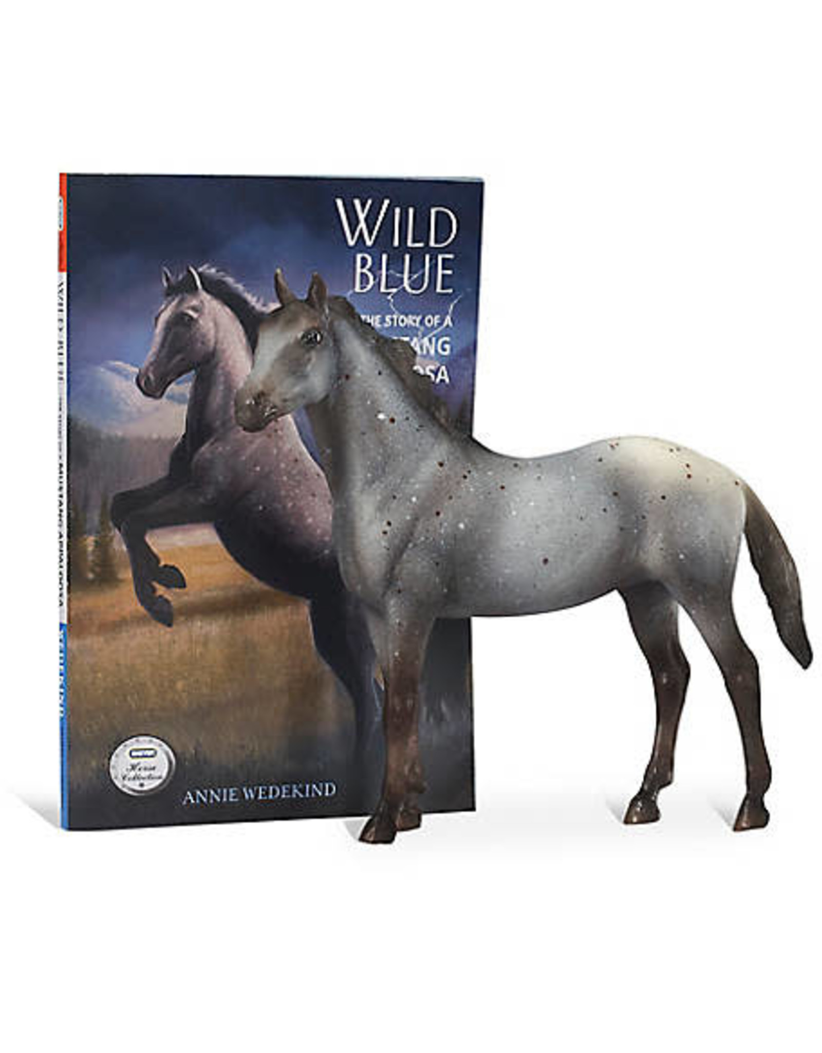Breyer Wild Blue Appaloosa Mustang with Book - 6136