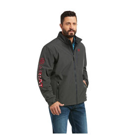 Ariat Ariat Men’s Charcoal Patriot 10041616 Softshell Jacket