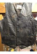 Cripple Creek Vintage Brown Men's ML3069-27 Leather Vests