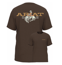 Ariat Ariat Boys Bronc Buster 10042706 Brown Heather T-Shirt