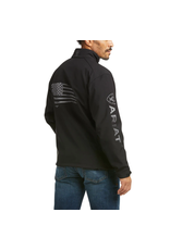 Ariat Ariat Men's Logo 2.0 Patriot 10037439 Black/Silver Softshell Concealed Carry Jacket
