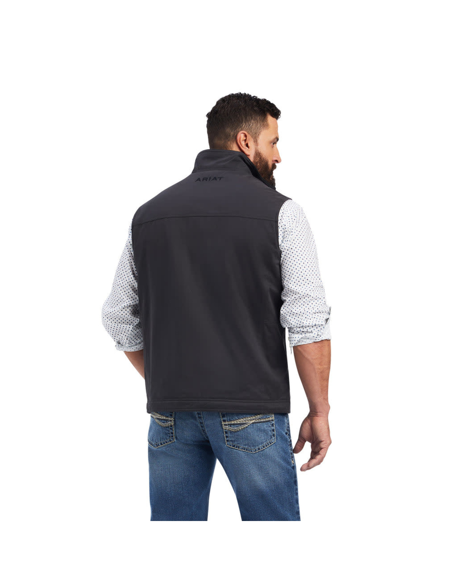 Ariat Ariat Men's Grizzly Canvas Ins. Carry Conceal Vest 10037390 Phantom Vest