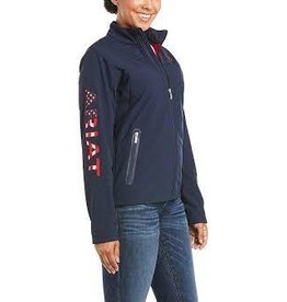 Ariat Ariat  Ladies Team USA 10028257 Navy Softshell Jacket