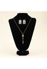 Blazin Roxx Blazin Roxx Bling Arrow 30960 Necklace Set