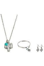 Blazin Roxx Blazin Roxx Cactus Jewelry 29162 Set