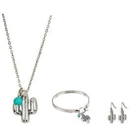 Blazin Roxx Blazin Roxx Cactus Jewelry 29162 Set