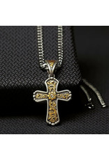 Twister Twister Gold Cross Necklace 32120