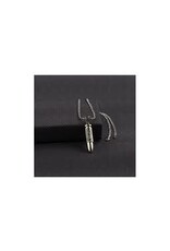 Twister Silver Strike Bullet Necklace D47136