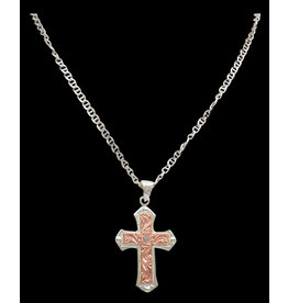 Silver Strike Silver Strike Copper Cross Necklace DN171