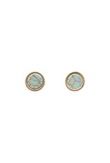 Silver Strike Silver Strike Turquoise Stud Earrings DE361TQ