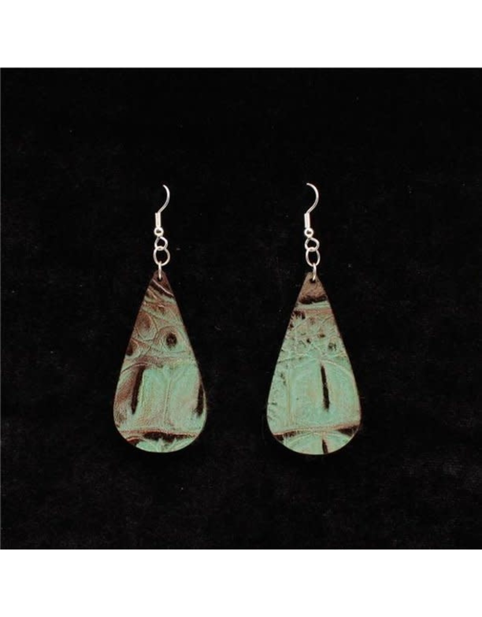 Blazin Roxx Blazin Roxx Faux Croc Earrings 30955