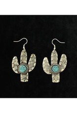 Blazin Roxx Blazin Roxx Turquoise Cactus Earrings 29175