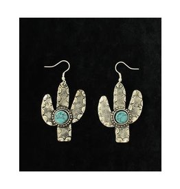 Blazin Roxx Blazin Roxx Turquoise Cactus Earrings 29175