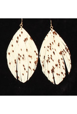 Blazin Roxx Blazin Roxx Calf Hair Fringe Earrings 3053305
