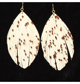 Blazin Roxx Blazin Roxx Calf Hair Fringe Earrings 3053305