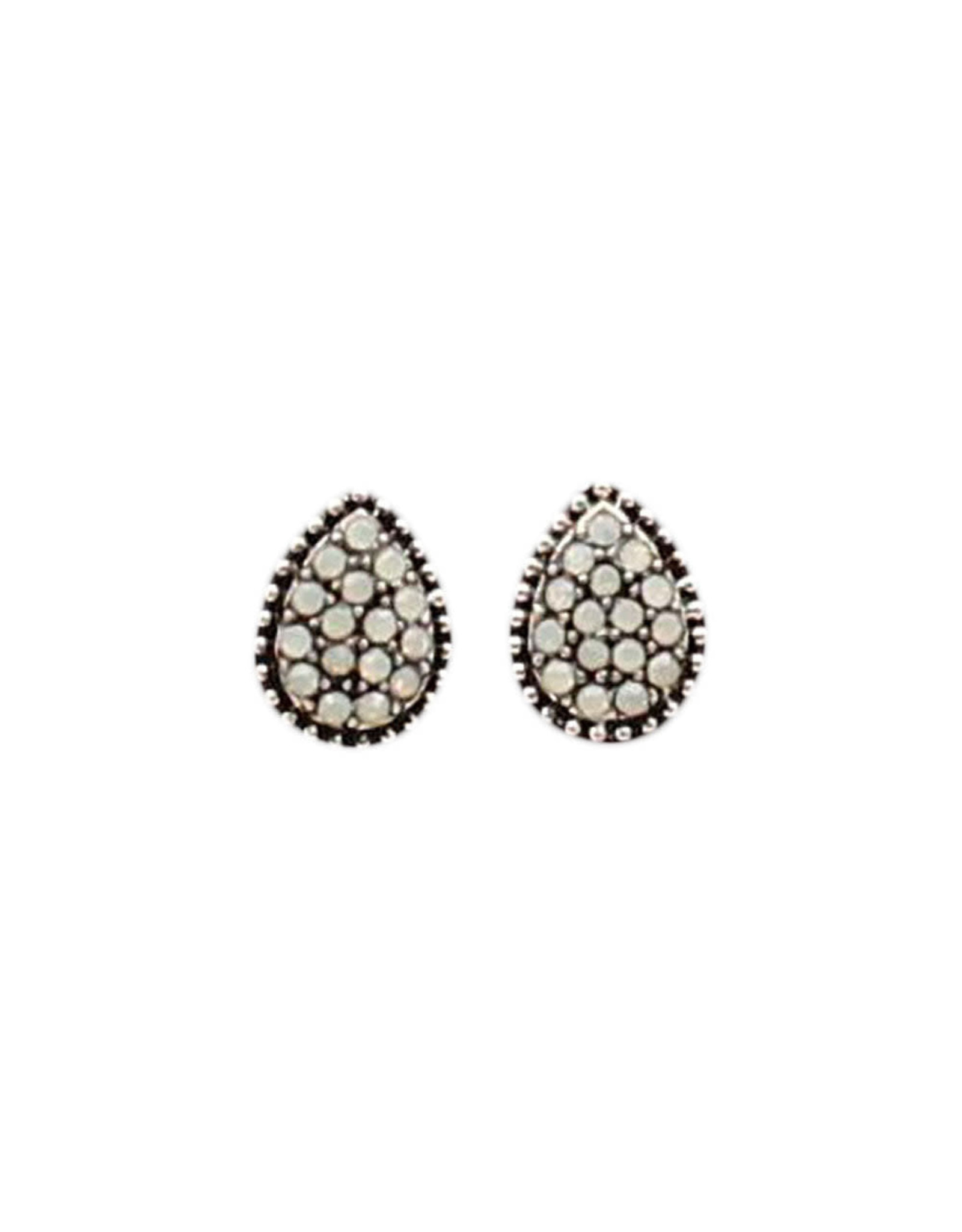 Silver Strike Silver Strike Opal Stud Earrings DE350SG4