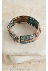 Blazin Roxx Blazin Roxx Patinaed Cross 29046 Bracelet
