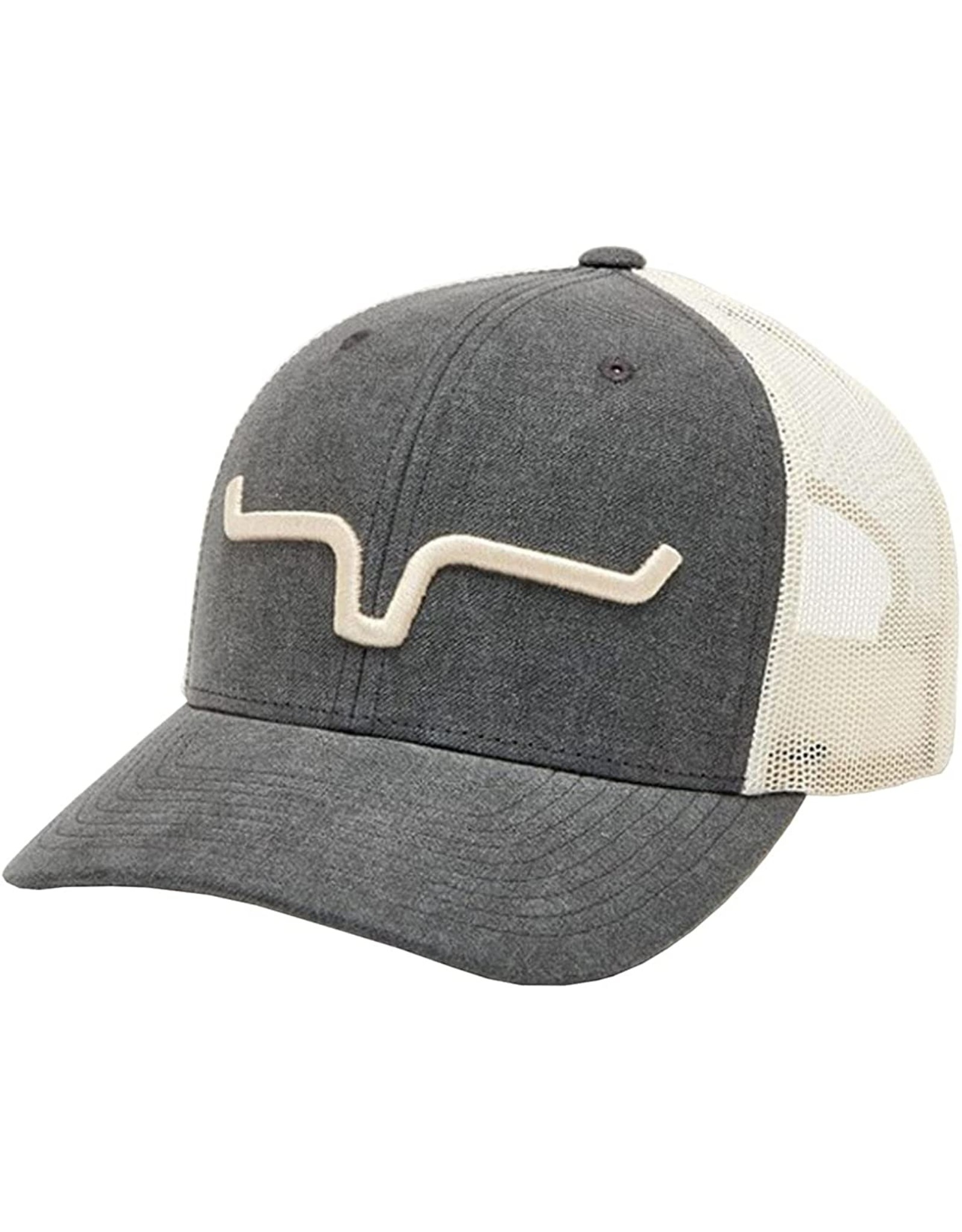 Kimes Ranch Upgrade Weekly Trucker Charcoal Cap