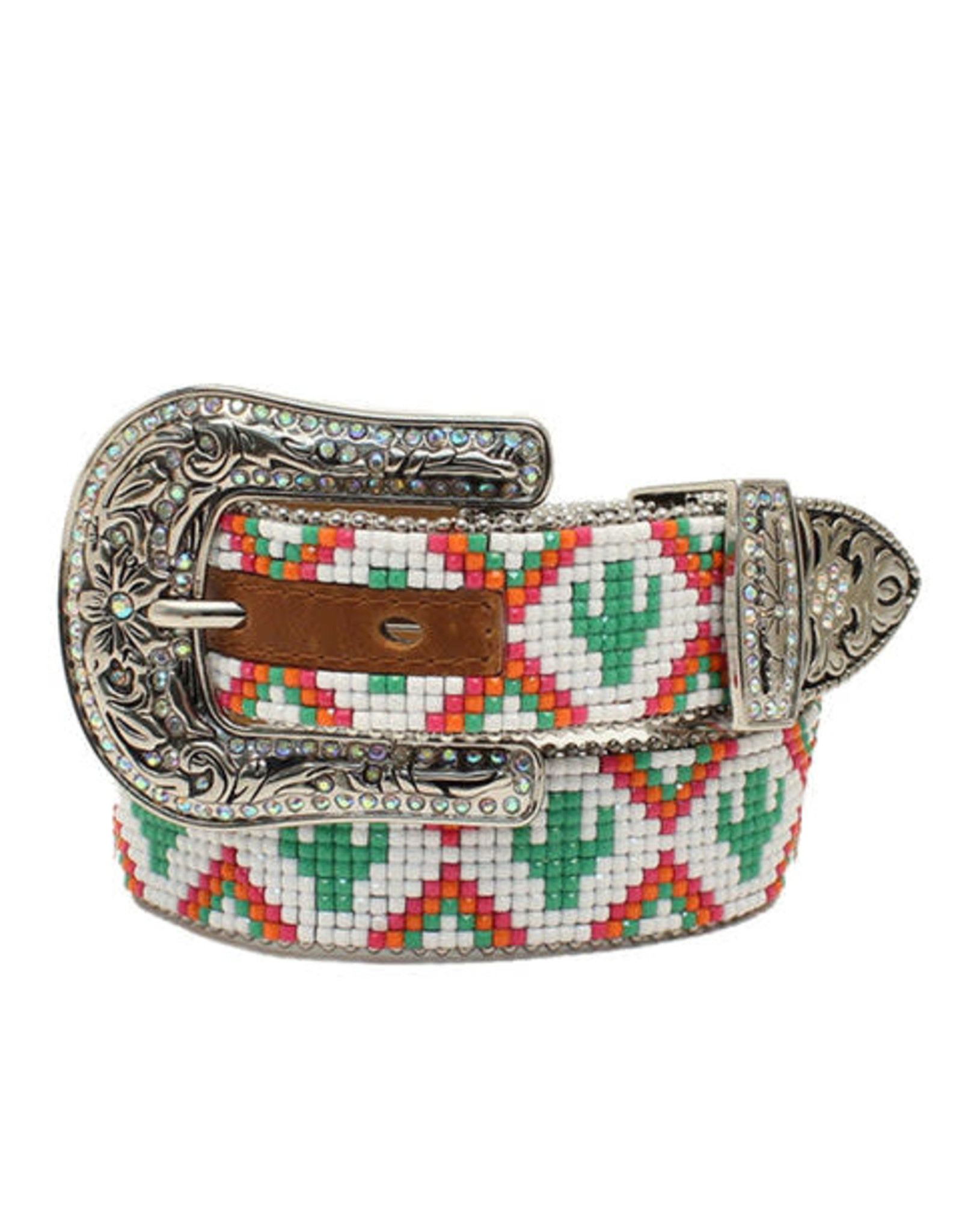 Angel Ranch Angel Ranch Cactus Beaded Kids Belt D130000297
