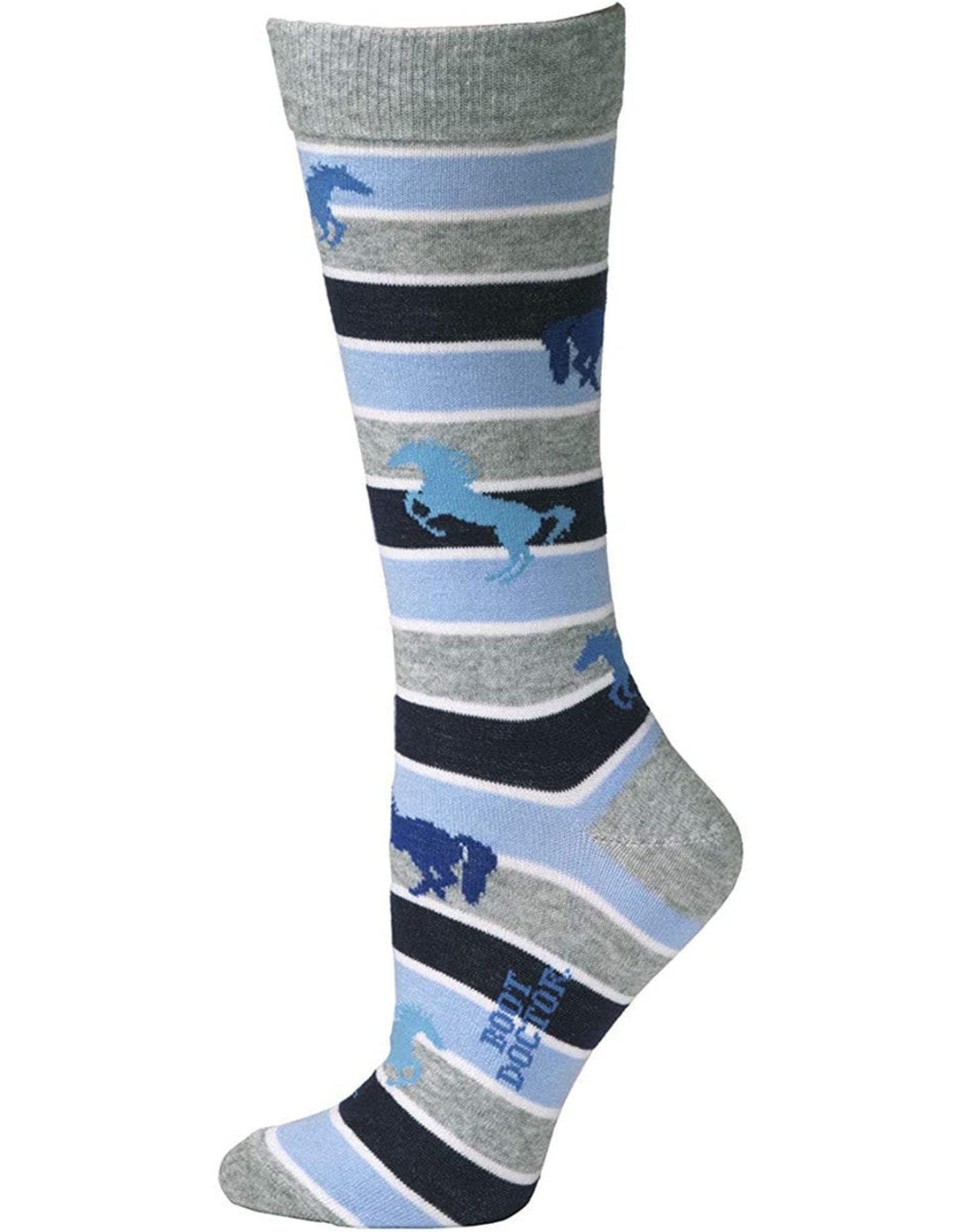Boot Doctor Boot Doctor Running Horses Over the Calf 0418113 Boot Socks