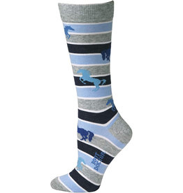 Boot Doctor Boot Doctor Running Horses Over the Calf 0418113 Boot Socks