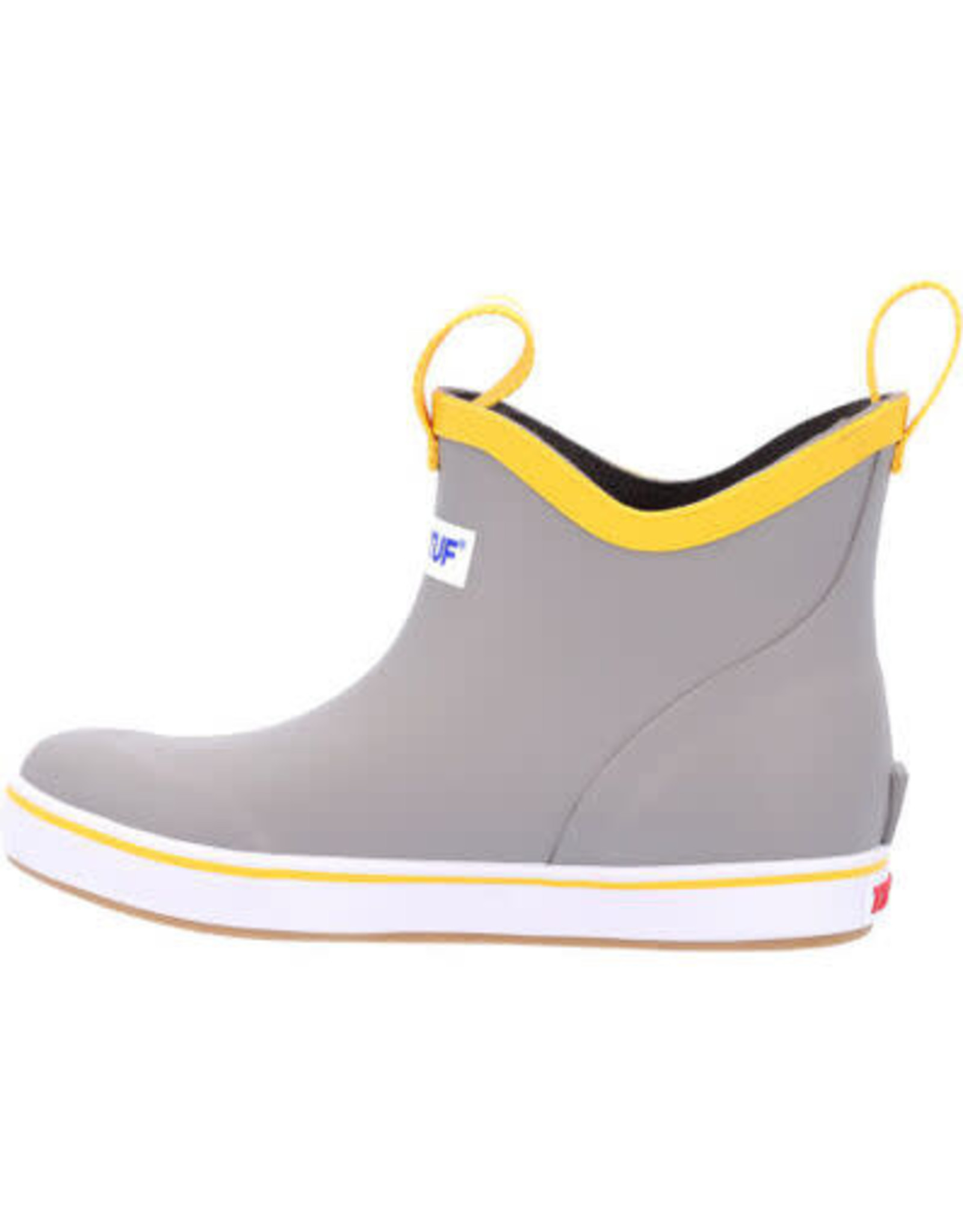 XTRATUF Kids XKAB107 Gray/Yellow Deck Boots Nelson Royal's