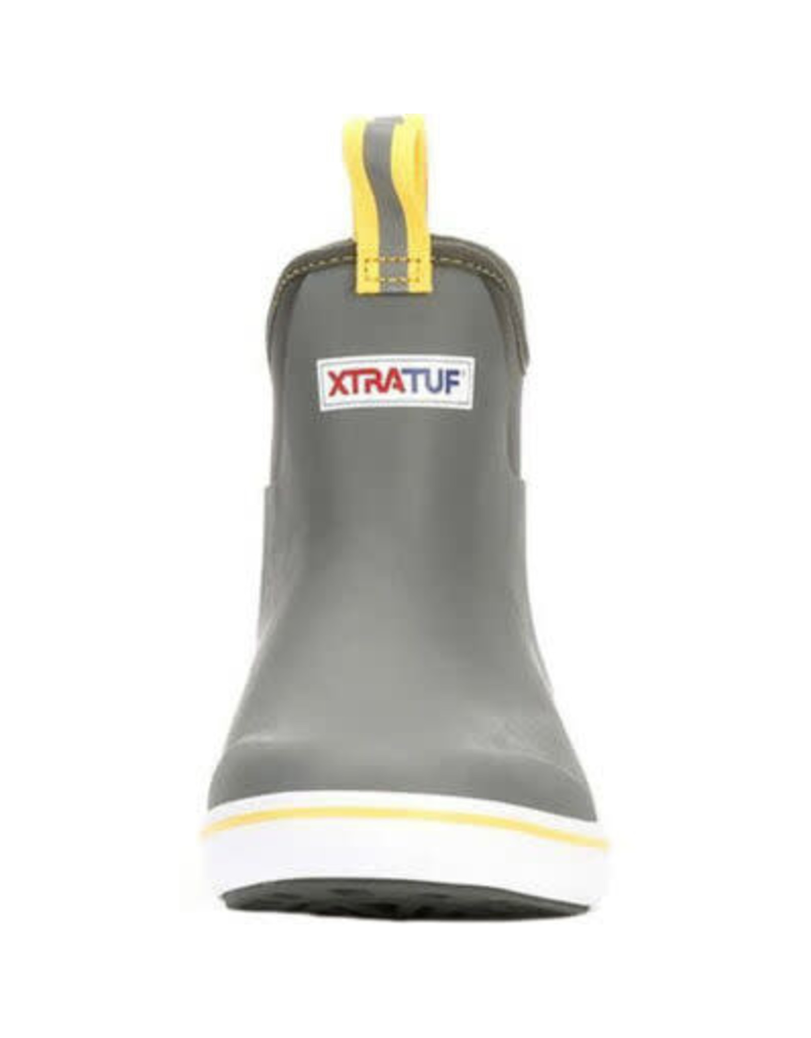 XTRATUF Men's Gray/Yellow 22735 Deck Boots