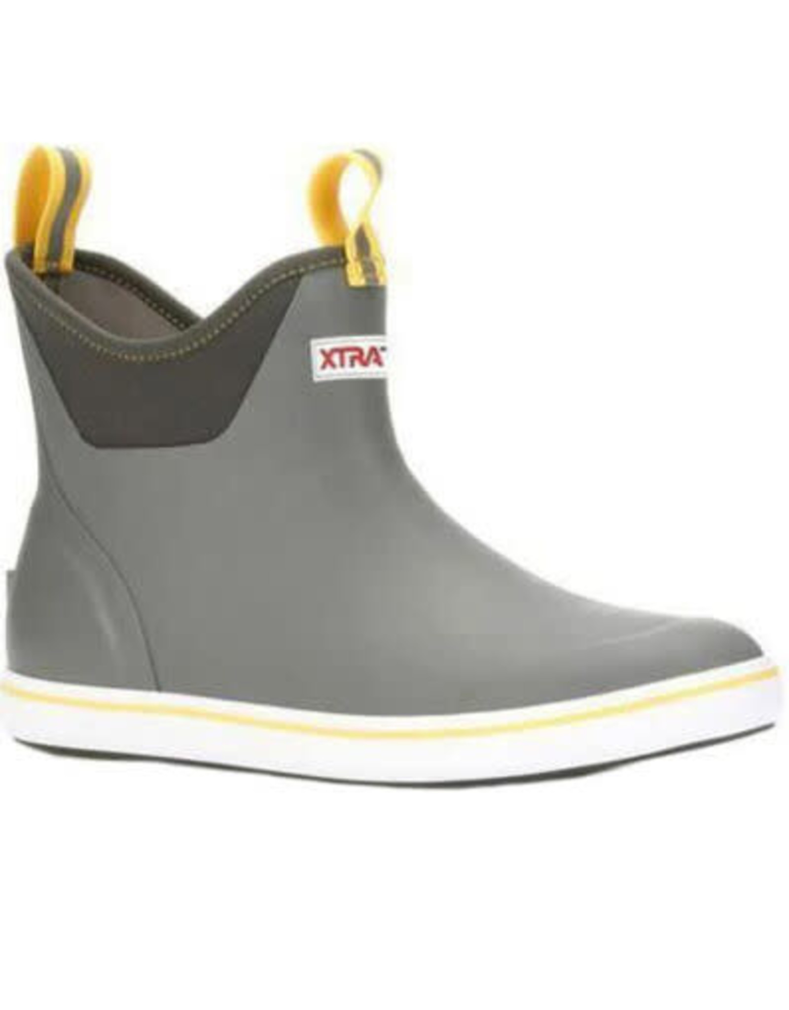 XTRATUF Men's Gray/Yellow 22735 Deck Boots