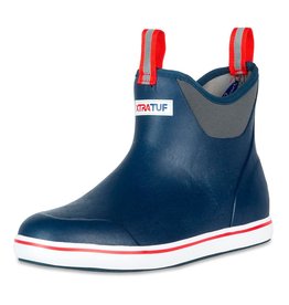 XTRATUF Men's Navy/Red 22733 Deck Boots