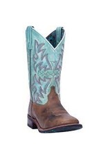 Laredo Ladies Anita Brown/Turq. 5607 Western Boots