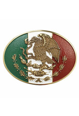 M&F Ariat Belt Buckle A37013 Mexican Flag