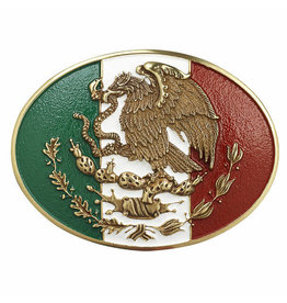 M&F Ariat Belt Buckle A37013 Mexican Flag