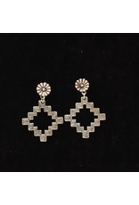 Silver Strike Silver Strike Silver Aztec Earrings D460014236