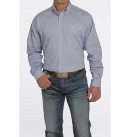 Cinch Men's Light Blue Geo Print MTW1105463 Long Sleeve Shirt