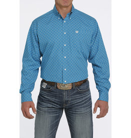 Cinch Men's Turquoise Print MTW1105438 Button Down Shirt